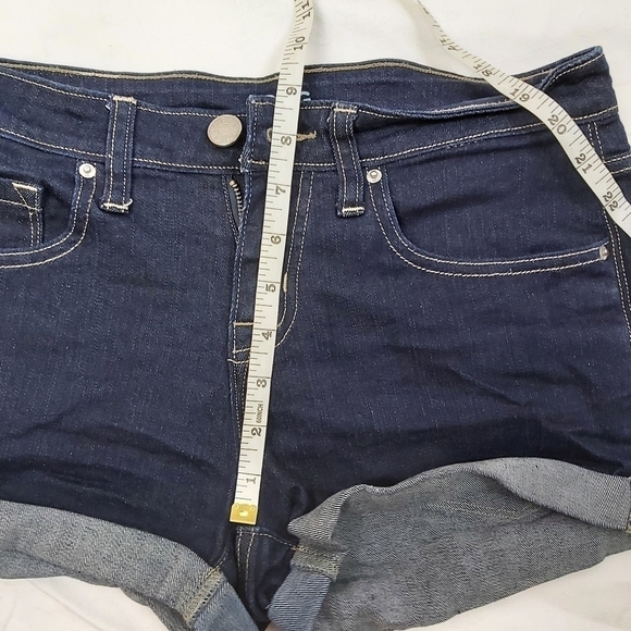 Urban Outfitters BDG Dark Denim Mid Rise Shortie - Picture 8 of 10